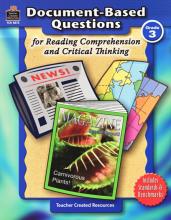 Document based questions for reading comprehension and critical thinking grade 6